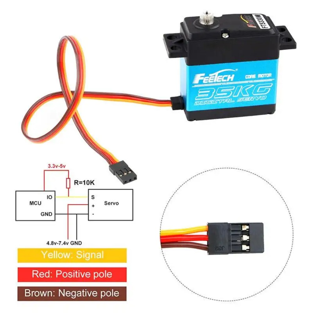FEETECH FT5330M 35KG Digital S - Rc Helicopter Motor incelemesi ve fiyatı