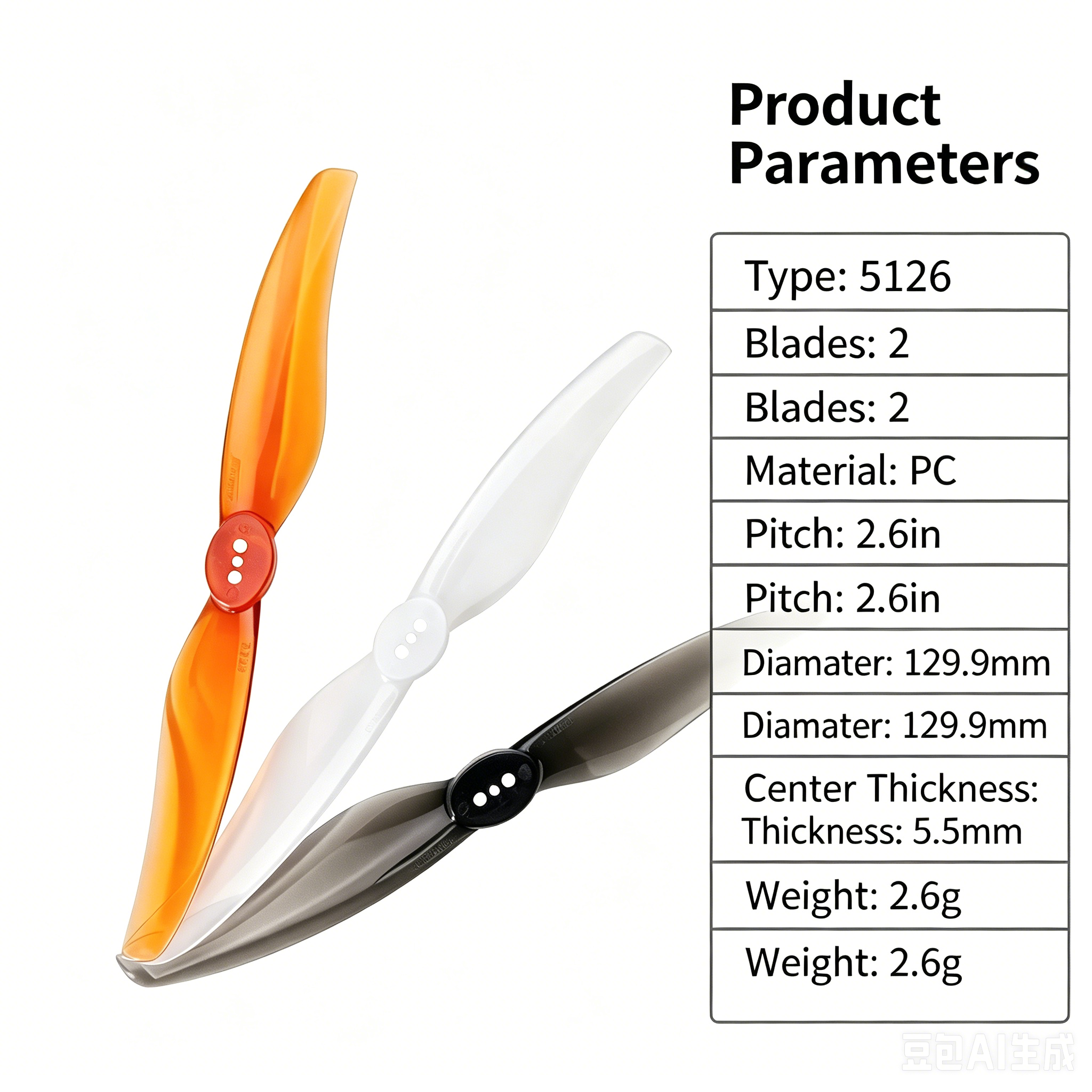 NEW 6-16Pairs /12-32pcs Gemfan - Rc Helicopter Blade incelemesi ve fiyatı