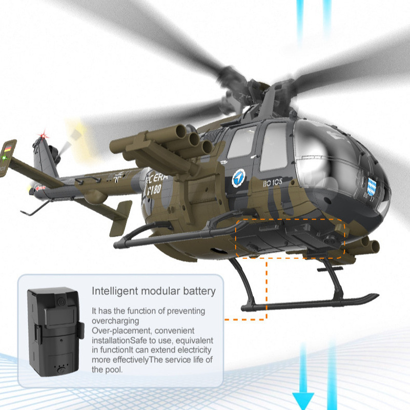 Rcera Rc Helicopter Bo105 C180 - Rc Helicopter Single Rotor incelemesi ve fiyatı