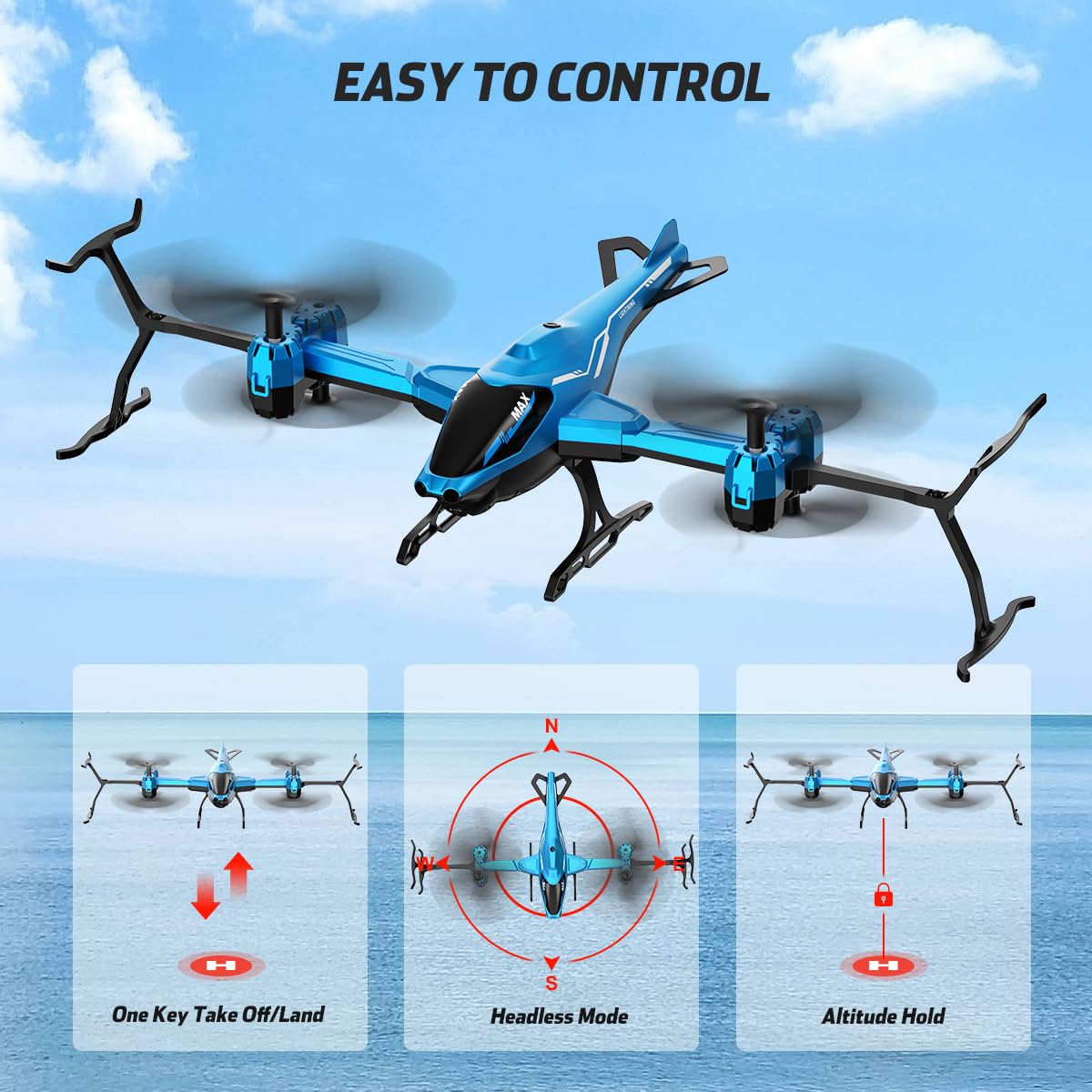 VATOS Super All in 1 Remote Co - Rc Helicopter Case incelemesi ve fiyatı