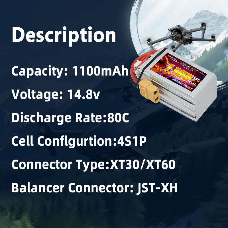 TERANTY 4S 1100mAh 80C/160C Li - Rc Helicopter Parts incelemesi ve fiyatı