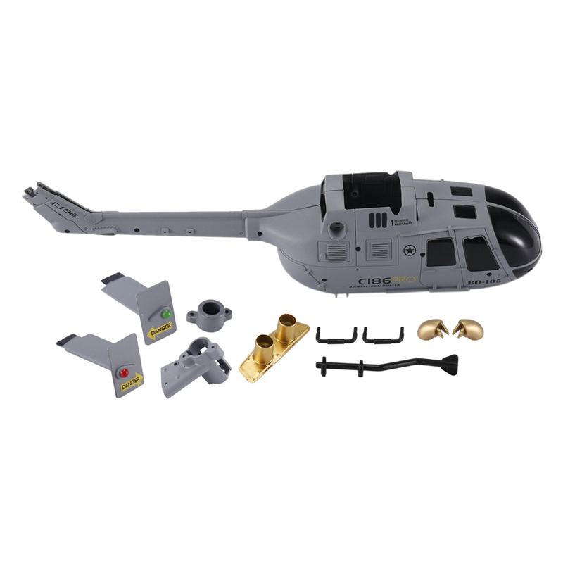 C186 C-186 Pro Shell Cover Set - Rc Helicopter Coaxial incelemesi ve fiyatı