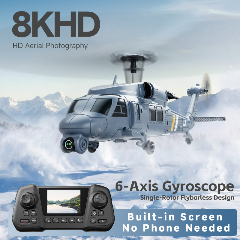 4DRC L2 RC Apache Military Fig - Rc Helicopter Single Rotor incelemesi ve fiyatı