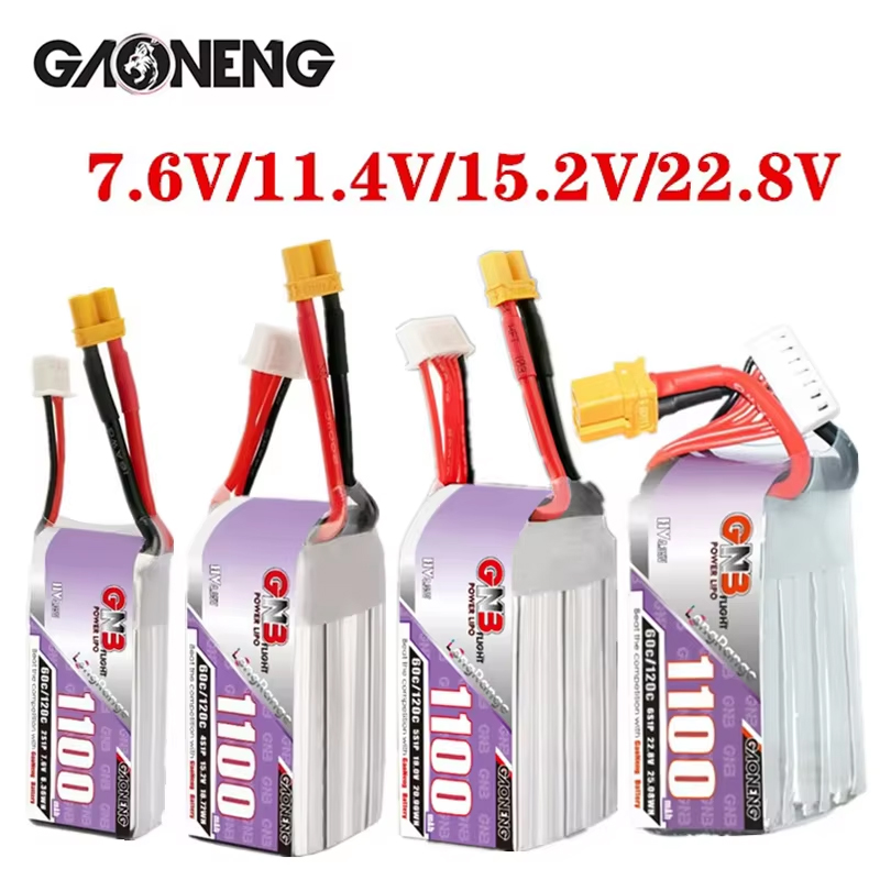 GNB 1100mAh 2S 3S 4S 6S 60C/12 - Rc Helicopter Parts incelemesi ve fiyatı
