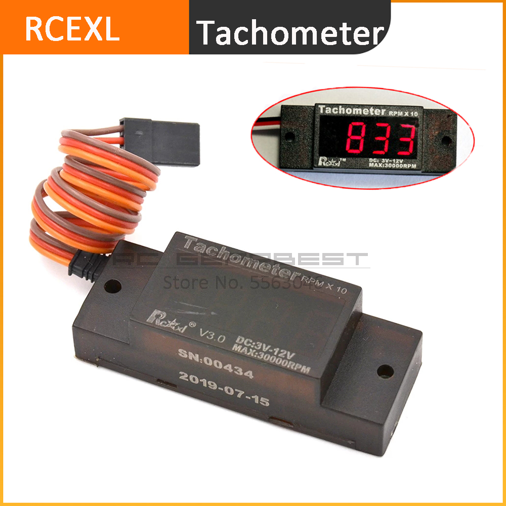 Rcexl V3.0 Mini Ignition Tacho - Rc Helicopter Bag incelemesi ve fiyatı