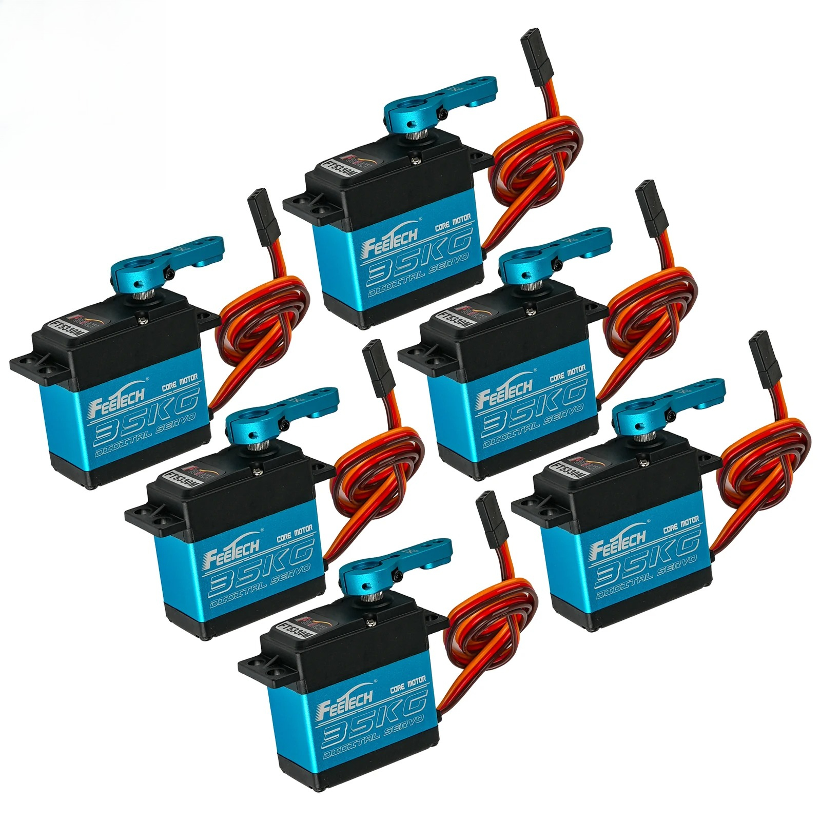 6PCS Feetech FT5330M 7.4V 35KG - Rc Helicopter Servo incelemesi ve fiyatı